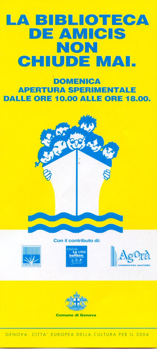 La biblioteca non chiude mai